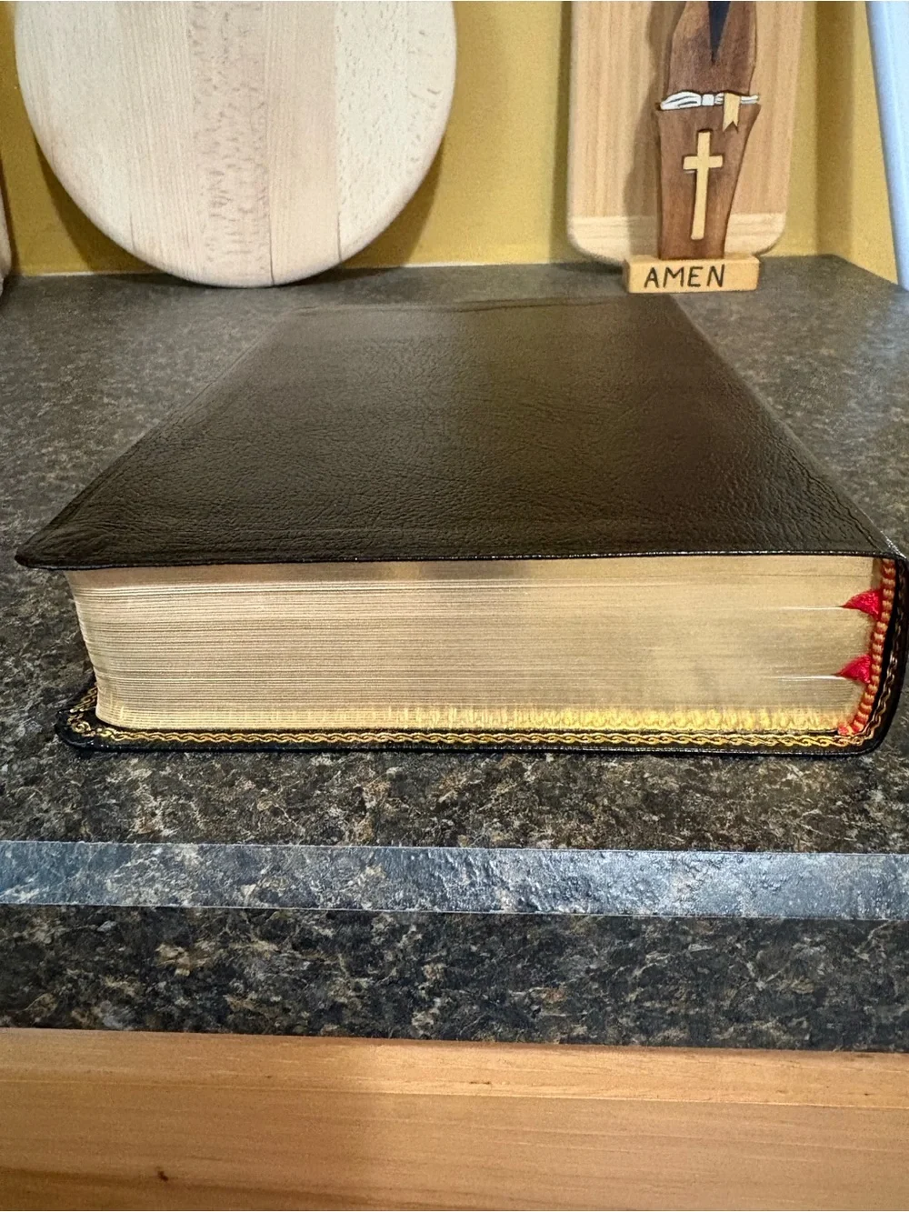 Vintage Riverside Bible.